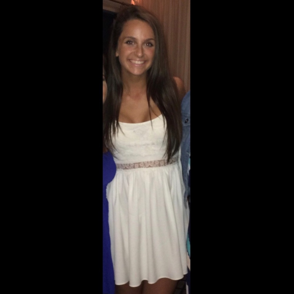 H&M White Sundress